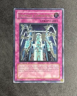 Yu-Gi-Oh! 2006 Damage Condenser SOI-EN052 Ultimate Rare (UTR) 1st Edition - Image 1