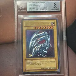 Blue-Eyes White Dragon SDK-001 Starter Deck: Kaiba Unlimited BGS 8 - Image 1
