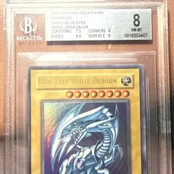 Blue-Eyes White Dragon SDK-001 Starter Deck: Kaiba Unlimited BGS 8 - Image 3