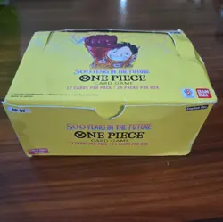 EMPTY!! One Piece TCG OP-07 500 Years in the Future Booster Box NO CARDS - Image 2