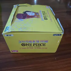 EMPTY!! One Piece TCG OP-07 500 Years in the Future Booster Box NO CARDS - Image 3
