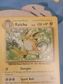 Pokemon TCG XY Evolutions Raichu Regular Card 36/108 Near Mint Condition - Image 5