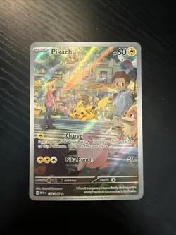 Pokemon Pikachu TCG Card 173/165 SV Scarlet & Violet 151 NM Condition - Image 1