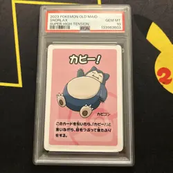 PSA 10 Snorlax Old Maid -Graded Pokemon Card- Super High Tension 2023 - Image 1