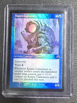 MTG English Kappa Cannoneer (Retro Frame) NM Foil Modern Horizons 3 - Image 1