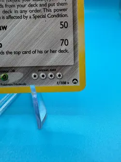 Aggron 1/108 Pokemon card EX Power Keepers Holo Rare TCG MP - Image 5