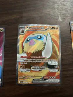 Pokemon EX Full Art 8 Card Lot - Salamence EX, Mamoswine EX, and more - Image 4