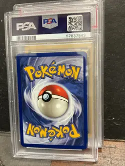 1999 Pokemon Fossil 1st Edition Zubat Card #57 57/62 PSA 9 Mint VTG Vintage Bat - Image 2