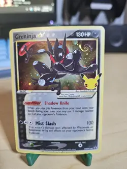 SWIRL Greninja Star SWSH144 SWSH: Sword & Shield Promo Cards Holo - Image 1