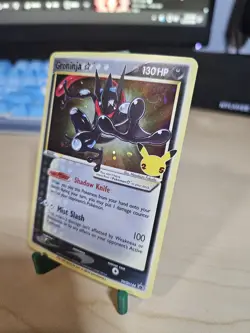 SWIRL Greninja Star SWSH144 SWSH: Sword & Shield Promo Cards Holo - Image 3
