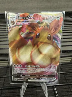 Eevee VMAX SWSH087 SWSH: Sword & Shield Promo Cards Holo - Image 1