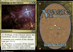 Magic the Gathering -MTG- Etchings of the Chosen - Image 1