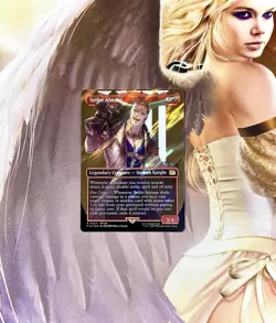 SEIFER ALMASY 2025 MTG FINAL FANTASY VIII BORDERLESS ALT ART RARE 534 SURGE FOIL - Image 1