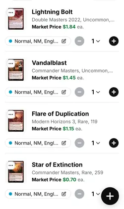 X4 Red Commander Deck Essentials See Pics And Description $5.14 Market Value - Image 3