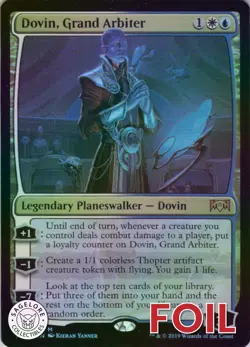 Dovin, Grand Arbiter Foil - Ravnica Allegience - 167 LP - Image 1