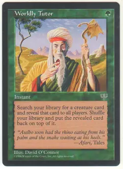 Worldly Tutor - Mirage - Near Mint (Actual Scans) - Image 1
