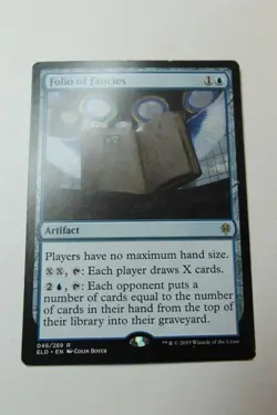MTG Folio of Fancies x1- -Throne of Eldraine-Lightly Played - Image 1