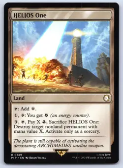 HELIOS One - Universes Beyond Fallout - MTG - Near Mint - Image 1