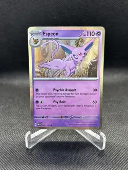 Espeon 033/131 Sv: Prismatic Evolutions Holo NM Pokemon TCG Scarlett and Violet - Image 5