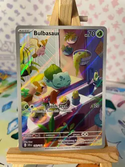 Bulbasaur 143/142 | Pokemon Stellar Crown | Illustration Rare - Image 1