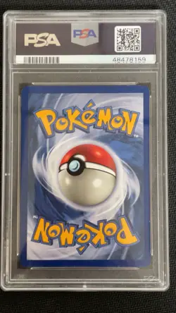 Pokemon TCG Tentacool Fossil 1st Edition PSA 9 Regular Common 56/62 - Image 2