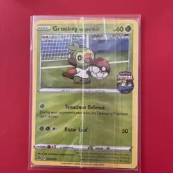 Grookey On The Ball 003/005 Special Exclusive Promo Pokemon Card New & Sealed - Image 1