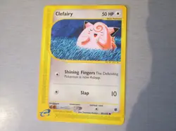CLEFAIRY 101/165 POKEMON CARD (Expedition base SET) 2002 - Image 1