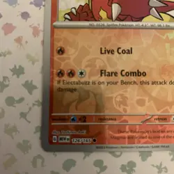 Magmar 126/165 Reverse Holo Scarlet & Violet 151 Pokemon TCG Card - Image 5