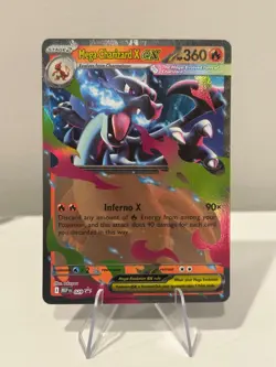 Mega Charizard X ex MEP 029 Black Star Promo - Image 1