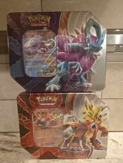 Pokemon TCG Paradox Clash Tins x2- NEW - SEALED - Image 1