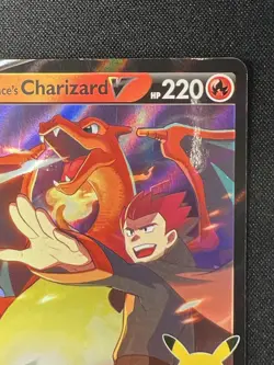❤‍🔥 Lance's Charizard V SWSH133 Pokemon Sword & Shield Promo Ultra Rare NM ✨ - Image 2