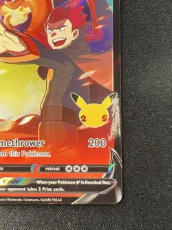 ❤‍🔥 Lance's Charizard V SWSH133 Pokemon Sword & Shield Promo Ultra Rare NM ✨ - Image 5
