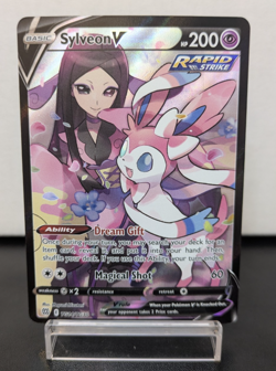Pokemon Sylveon V TG14/TG30 SWSH09: Brilliant Stars Trainer Gallery NEAR MINT - Image 1