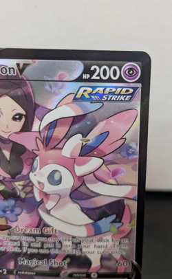 Pokemon Sylveon V TG14/TG30 SWSH09: Brilliant Stars Trainer Gallery NEAR MINT - Image 2