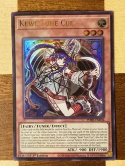 YuGiOh! Kewl Tune Cue (Ultra Rare) PHRE-EN034 1st Edition NM NEW Phantom Revenge - Image 1