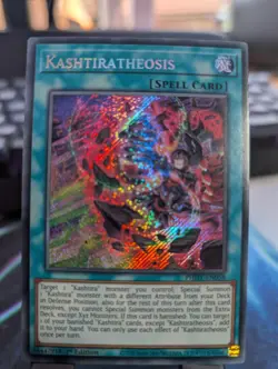 YuGiOh! Kashtiratheosis PHHY-EN058 Secret Rare 1st Ed - Image 1