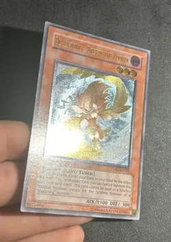 Yu-Gi-Oh Blackwing The Zephyr 1st Edition TSHD-EN003 Ultimate Rare UTR - Image 3