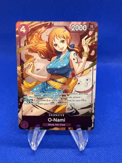 One Piece Extra Booster Heroine's Edition O-Nami ST18-002 Dash Pack NM - Image 1