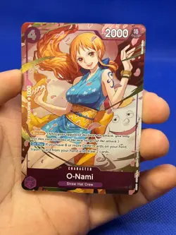 One Piece Extra Booster Heroine's Edition O-Nami ST18-002 Dash Pack NM - Image 2