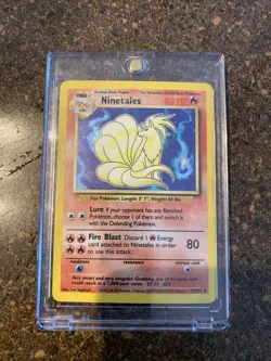 1999 Pokemon Base Set - Ninetales Holo No. 12/102 - Image 1