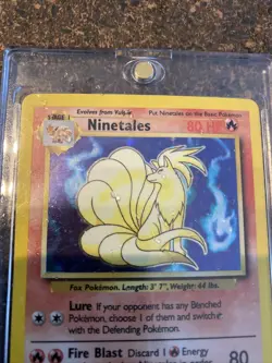 1999 Pokemon Base Set - Ninetales Holo No. 12/102 - Image 4