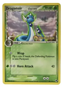 Dragonair 28/101 Dragon Frontiers Prerelease Uncommon Promo NM With Tracking 1a - Image 1