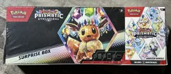 Sam’s Club Exclusive Pokemon Prismatic Evolutions Surprise Box & Booster Bundle - Image 1