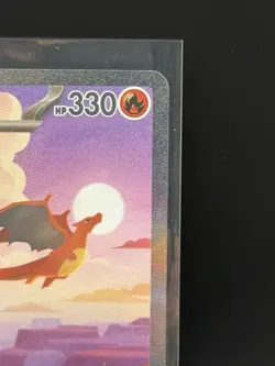2023 Pokemon SV2a 151 Charizard ex SAR Full Art Holo 201/165 Korean - Image 4