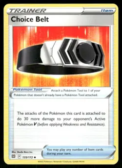 2022 Sword & Shield - Brilliant Stars Choice Belt Uncommon #135 - Image 1