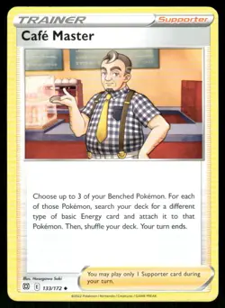 2022 Sword & Shield - Brilliant Stars Cafe Master Uncommon #133 - Image 1