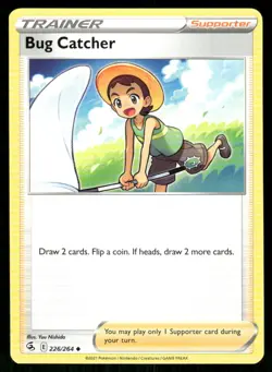 2021 Sword & Shield - Fusion Strike Bug Catcher Uncommon #226 - Image 1