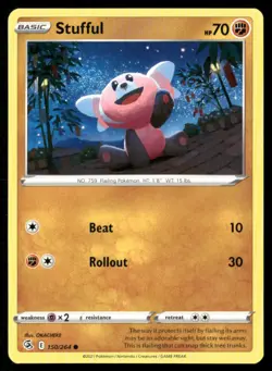 2021 Sword & Shield - Fusion Strike Stufful Basic/Common #150 - Image 1