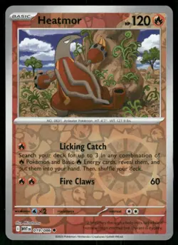 2025 Scarlet & Violet Series - White Flare Heatmor Uncommon #19 - Image 1