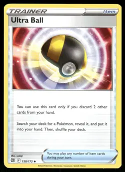 2022 Sword & Shield - Brilliant Stars Ultra Ball Uncommon #150 - Image 1